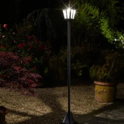 LED-Solar-Mastleuchte Whitehall 365, IP44