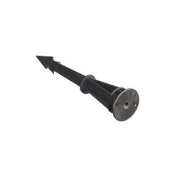 LED-Solar-Pollerleuchte Pilastro, Sensor, Erdspieß