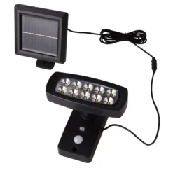 LED-Solarwandleuchte 67423BK-PIR, Bewegungsmelder