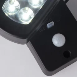 LED-Solarwandleuchte 67423BK-PIR, Bewegungsmelder