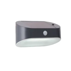 LED-Solar-Wandleuchte 67421BK-PIR, Bewegungsmelder