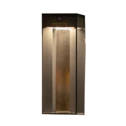 LED-Solarwandleuchte Blade mit Sensor, grau