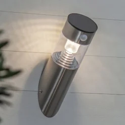 LED-Solarwandleuchte Marbella mit Bewegungssensor
