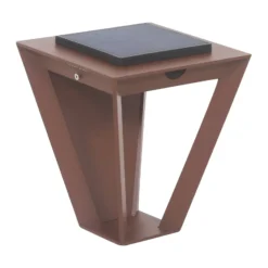 LED-Solarwandleuchte Metro mit Sensor, corten