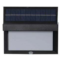 LED-Solarwandleuchte Valla mit Bewegungssensor