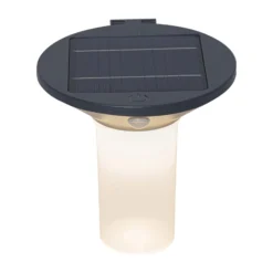 LED-Solarwandleuchte Valta mit Bewegungssensor