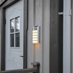 LED-Solarwandleuchte Wally mit Bewegungssensor