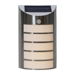 LED-Solarwandleuchte Wally mit Bewegungssensor
