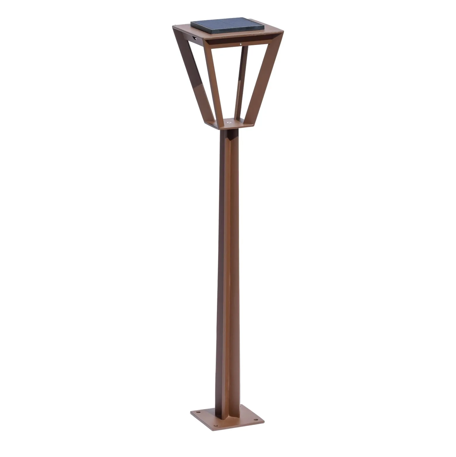 LED-Solarwegeleuchte Metro mit Sensor, corten