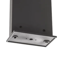LED-Solarwegeleuchte Soleil, anthrazit, Metall, IP54, Sensor