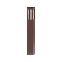 LED-Solar-Wegeleuchte Tradition Sensor Corten 90cm