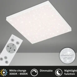 LED-Sternenhimmel Frameless CCT, 45x45cm