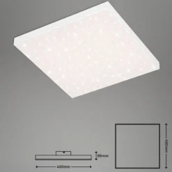 LED-Sternenhimmel Frameless CCT, 45x45cm