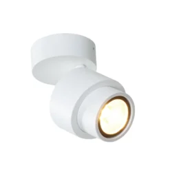 LED-Strahler BRUSH, weiß, Ø 7 cm, Metall, dimmbar, 2.700 K