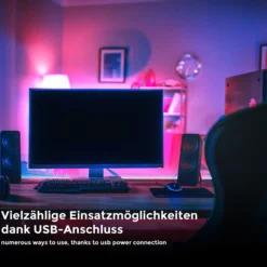 LED-Stripe Lee USB, Länge 3 m, RGBW, Fernbedienung