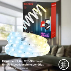 LED-Stripe Pimp your panel, Ergänzungsset, CCT, Länge 2,6 m