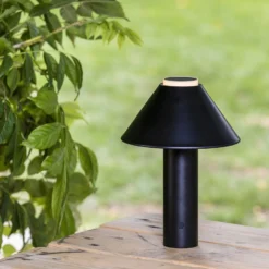 LED-Terrassenleuchte Fuji mit Akku, dimmbar