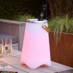 LED-Tischlampe Jamaica mit Bluetooth-Lautsprecher