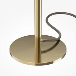 LED-Tischlampe SCALA, braun/bronze, Höhe 24 cm, Glas, Dimmer