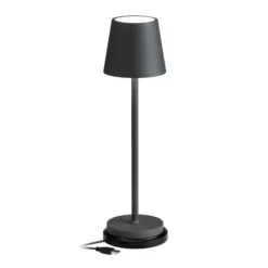 LED-Tischleuchte 5099, Akku IP54 dimmbar graphit
