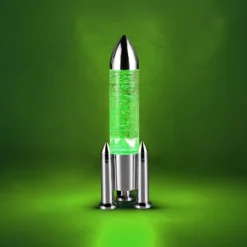 LED-Tischleuchte Apollo, titanfarben, Höhe 33 cm, RGB, USB