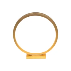 LED-Tischleuchte Asterisco Ringdesign gold Dimmer