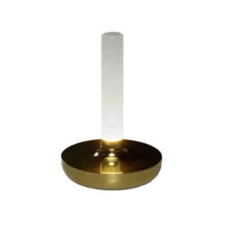 LED-Tischleuchte Biarritz, IP54, Akku, CCT, gold