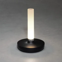 LED-Tischleuchte Biarritz IP54 Akku, CCT, schwarz