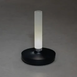 LED-Tischleuchte Biarritz IP54 Akku, CCT, schwarz