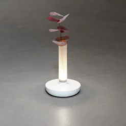 LED-Tischleuchte Biarritz, IP54, Akku, CCT, weiß