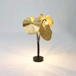 LED-Tischleuchte Controversia mit Dimmer, gold