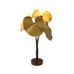 LED-Tischleuchte Controversia mit Dimmer, gold