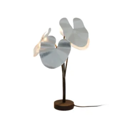 LED-Tischleuchte Controversia mit Dimmer, silber