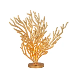 LED-Tischleuchte CORADORIA, goldfarben, Höhe 72 cm, Metall