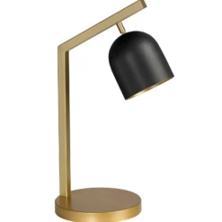 LED-Tischleuchte Dome Gestell abknickend schwarz