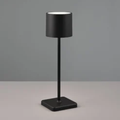 LED-Tischleuchte Fernandez, Dimmer und CCT schwarz