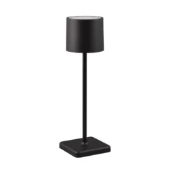 LED-Tischleuchte Fernandez, Dimmer und CCT schwarz