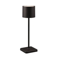 LED-Tischleuchte Fernandez, Dimmer und CCT schwarz