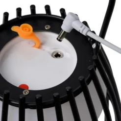 LED-Tischleuchte Fjara, schwarz