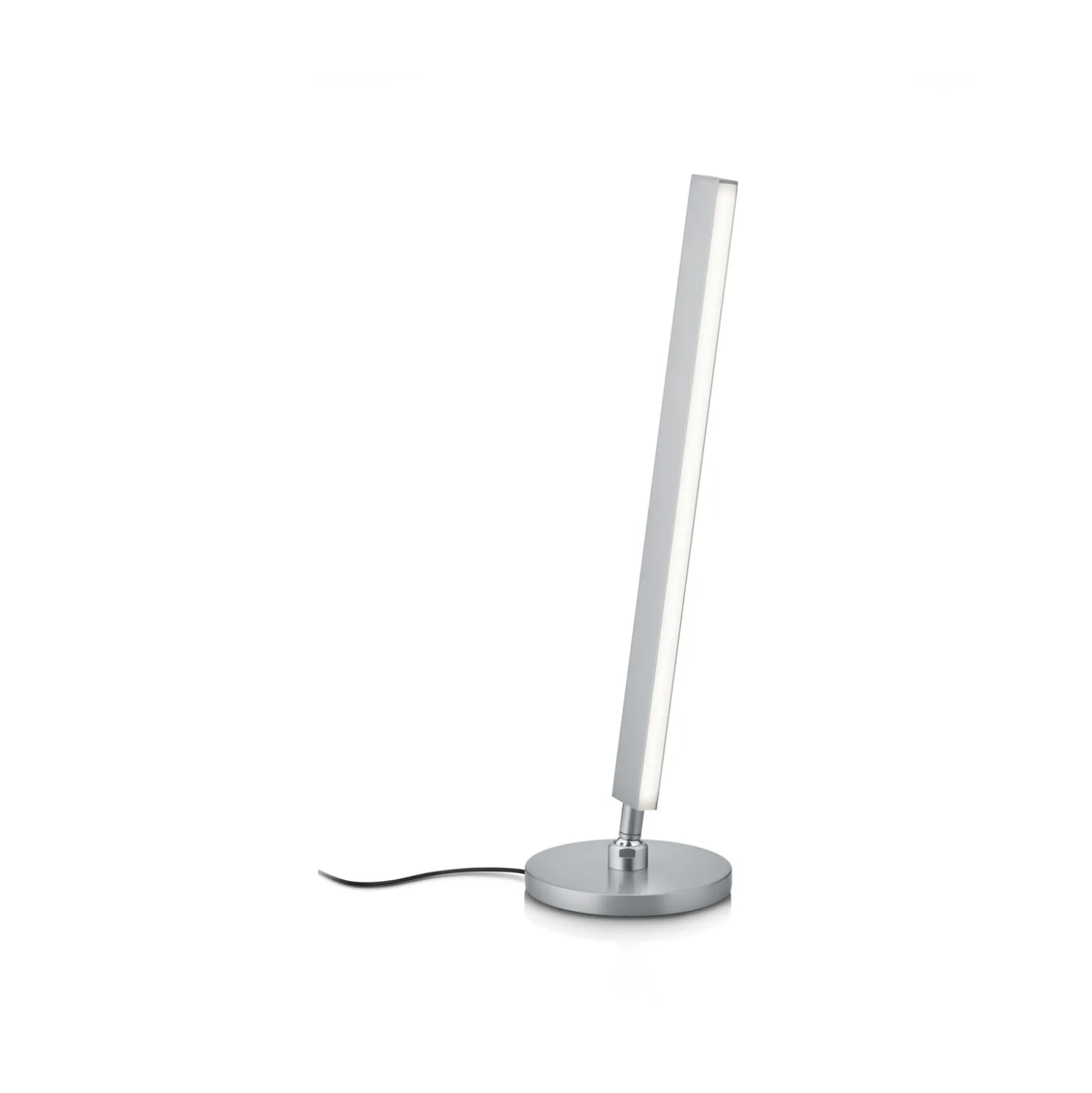 LED-Tischleuchte Kosma, nickel matt, CCT, Gestensteuerung