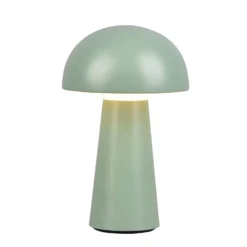 LED-Tischleuchte Lennon IP44, Akku, Touchdim, grün