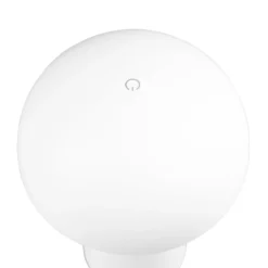 LED-Tischleuchte Lennon IP44, Akku, Touchdim, weiß