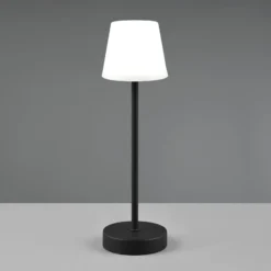 LED-Tischleuchte Martinez, Dimmer und CCT, schwarz