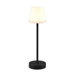 LED-Tischleuchte Martinez, Dimmer und CCT, schwarz