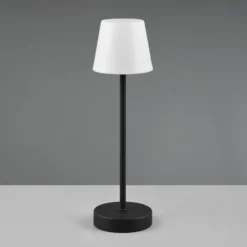LED-Tischleuchte Martinez, Dimmer und CCT, schwarz
