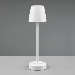 LED-Tischleuchte Martinez, Dimmer und CCT, weiß
