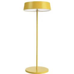 LED-Tischleuchte Miram mit Akku, dimmbar, gelb