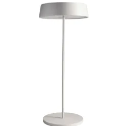 LED-Tischleuchte Miram mit Akku, dimmbar, weiß