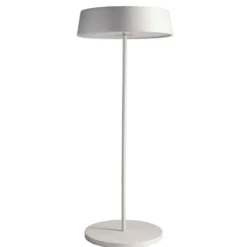 LED-Tischleuchte Miram mit Akku, dimmbar, weiß