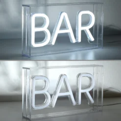 LED-Tischleuchte Neon Bar, USB
